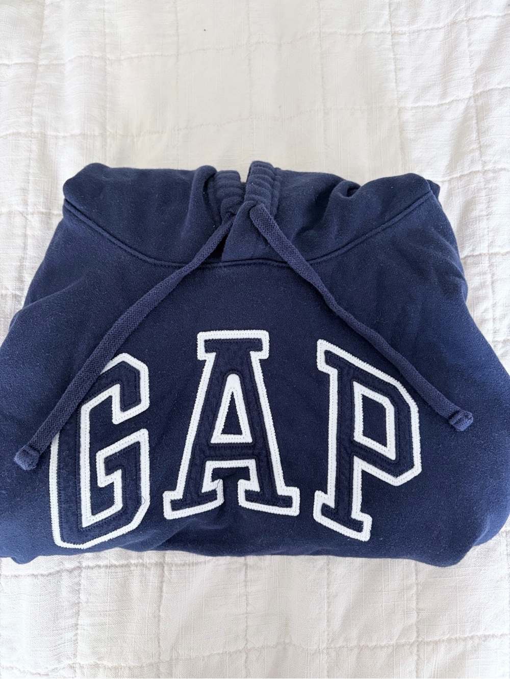 GAP Dark Blue Hoodie with White Tag